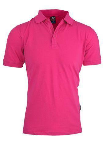 Aussie Pacific Casual Wear Pink / S AUSSIE PACIFIC claremont polo shirt 1315